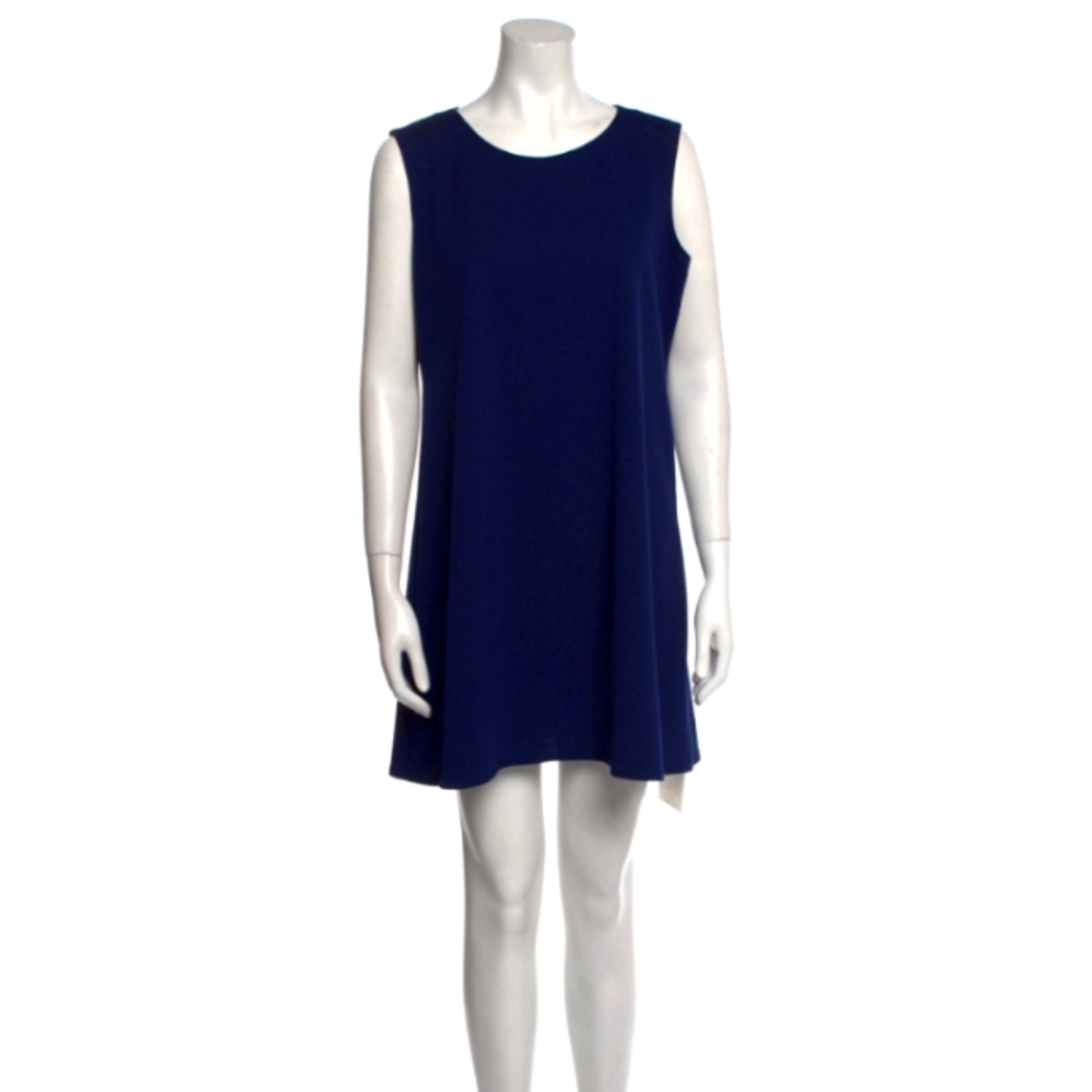 💐Neiman Marcus Scoop Neck Mini Dress